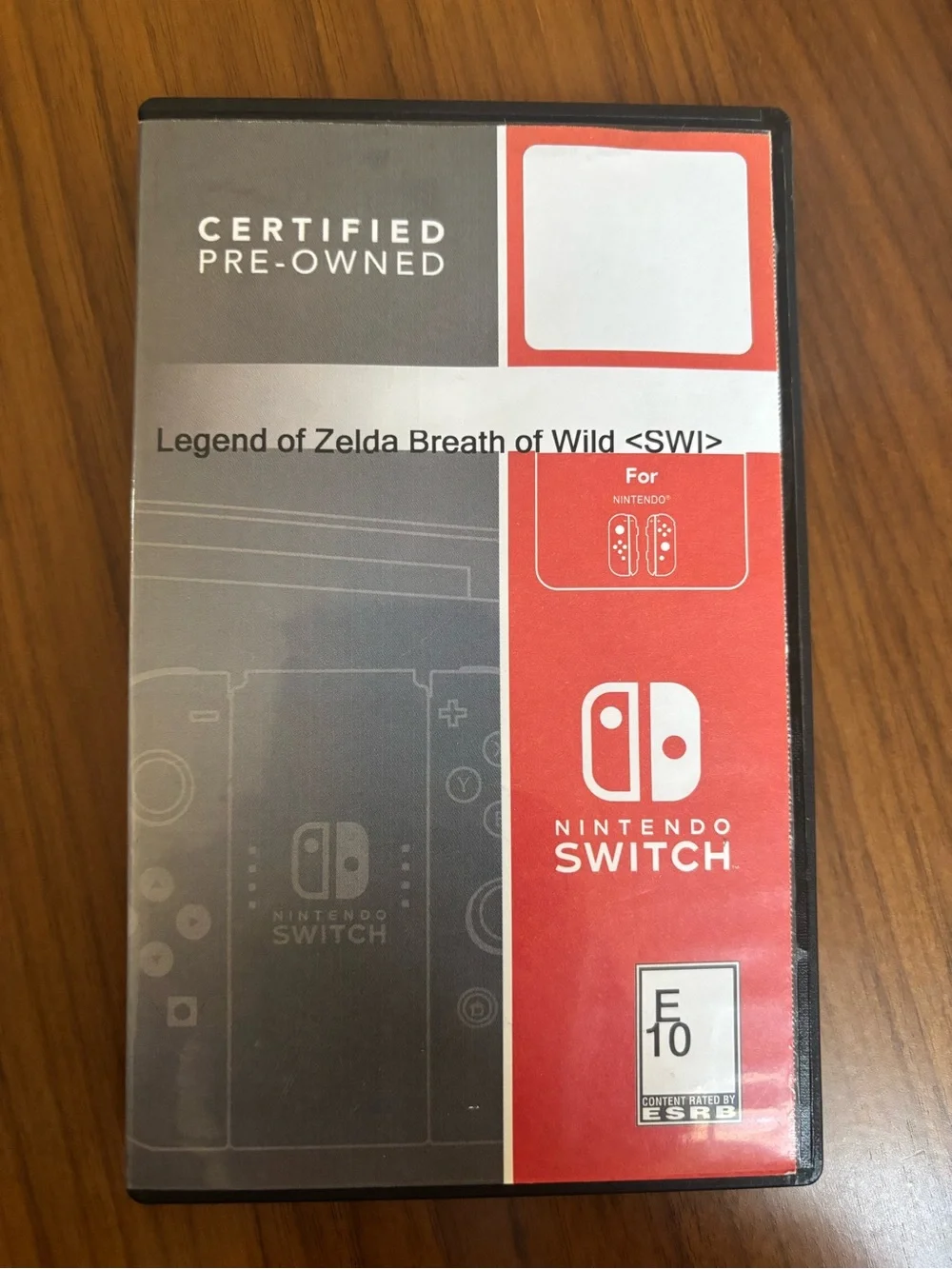 Nintendo Switch The Legend of Zelda: Breath of the Wild (Black/Red)